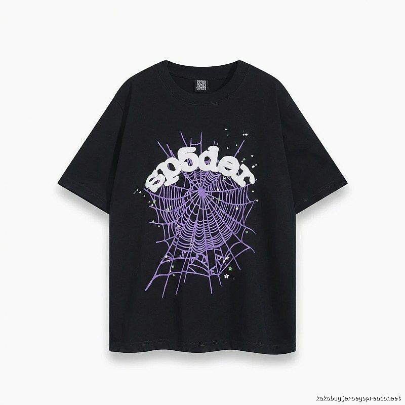 Sp5der Spider Web Dark Style T-shirt