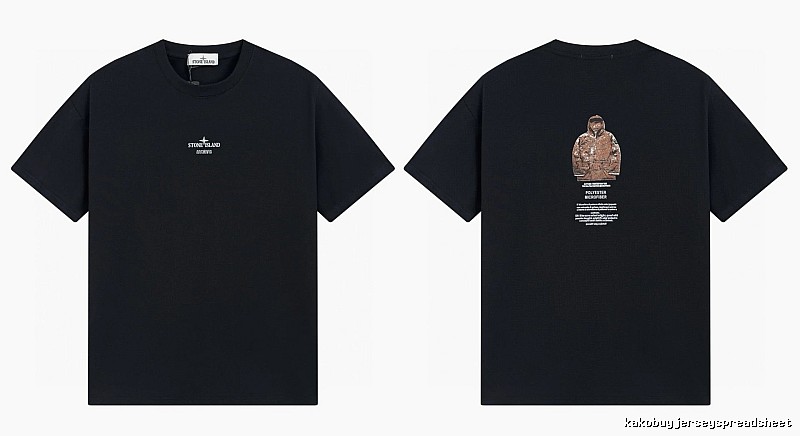 Stone Island Archive Series Street Style Black T-Shirt
