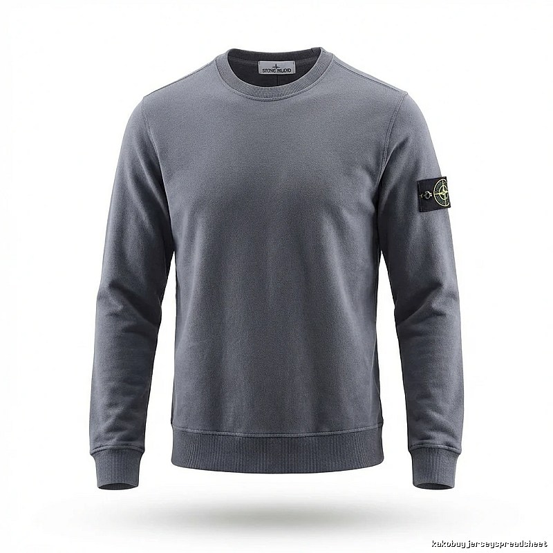 Stone Island basic grey sweatshirt