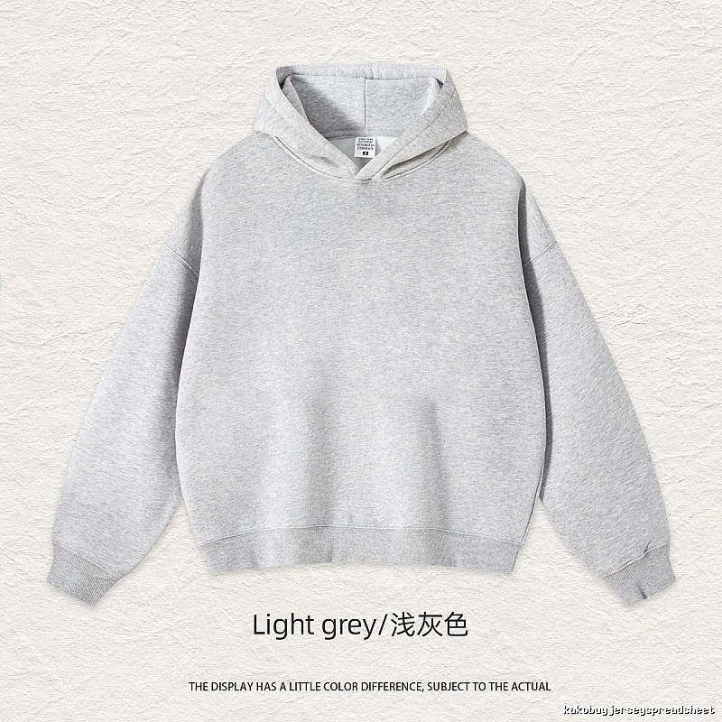 Streetwear Blank pullover hoodie Black Minimal A with Logo Accent