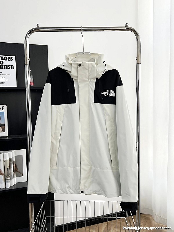 Streetwear Rotation The North Face Hooded Jacket with White Finish