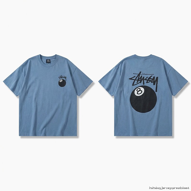 Stussy 8-ball blue T-shirt
