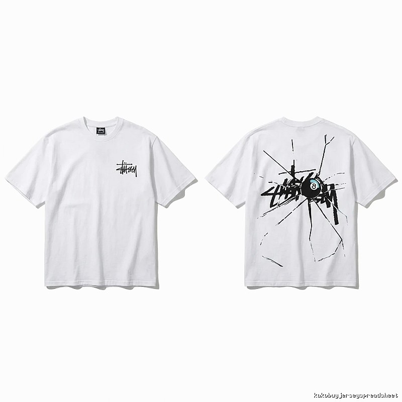 Stussy 8 Ball Style White T-shirt