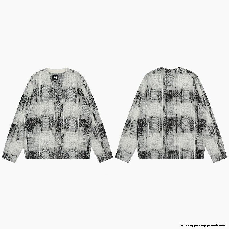Stussy Gray Swirl Graphic SweatShirt Gift Ready