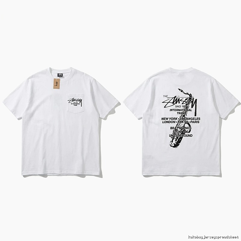 Stussy International Series Simple White T-shirt