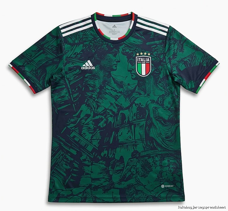 Stussy Italian retro style green T-shirt