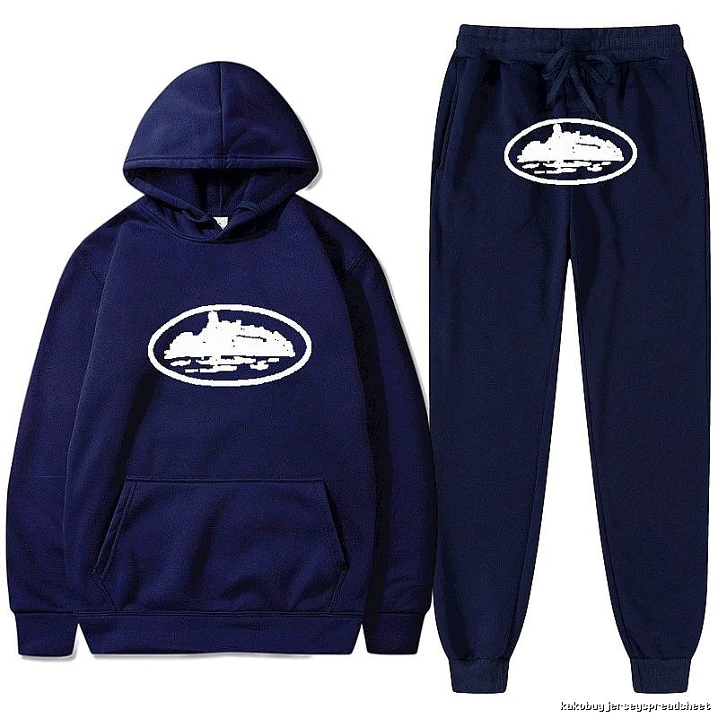 Stussy Navy Tracksuit Set Training Look Logo