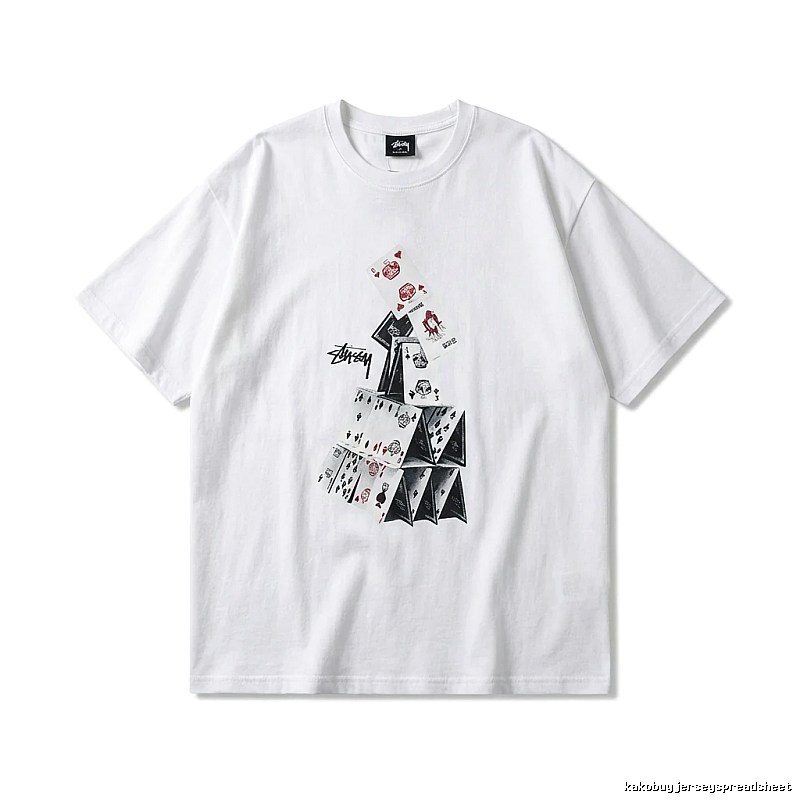 Stussy Playing Card Series White T-shirt