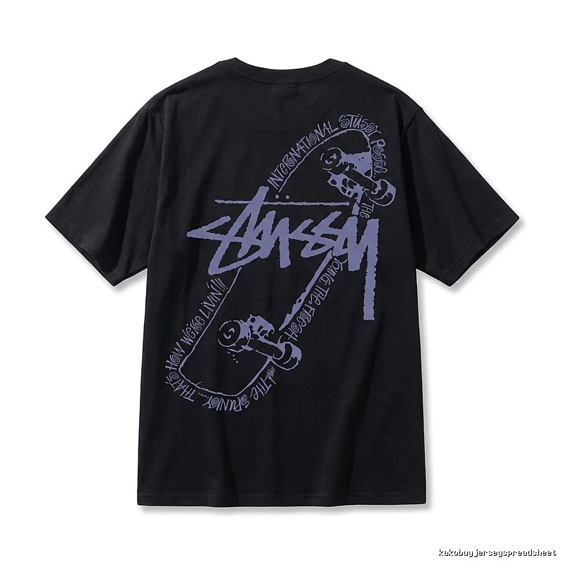 Stussy Skateboarding Series Black T-shirt