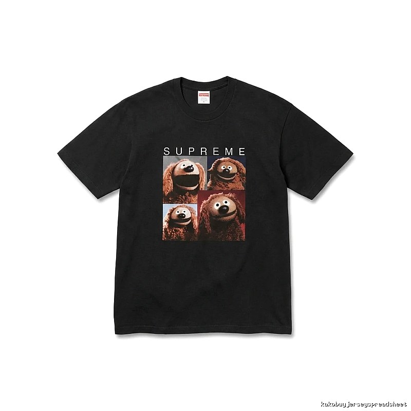 Supreme Cartoon Fun Black T-shirt