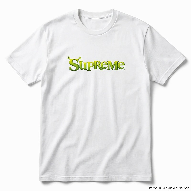 Supreme Fluorescent Green Trendy T-shirt