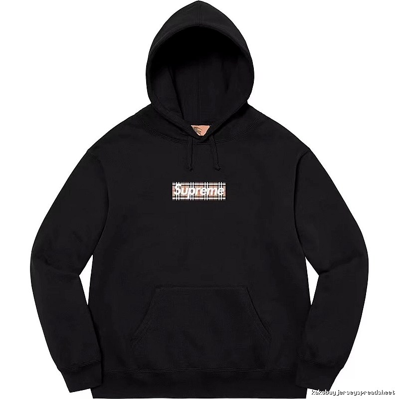 Supreme Monogram Logo hoodie Gray Red Oversized for Casual Outfits