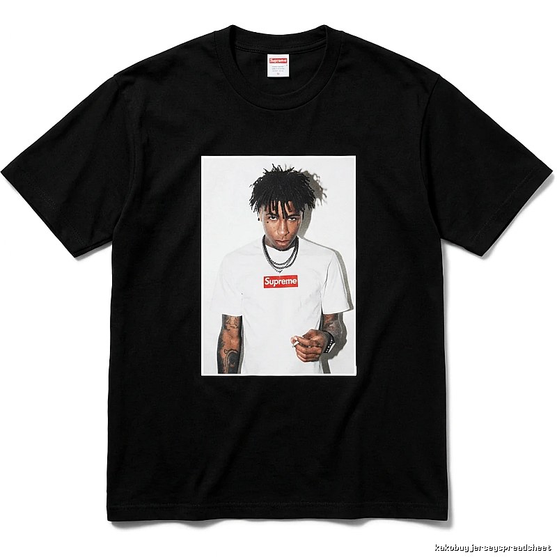 Supreme Portrait Style Black T-shirt