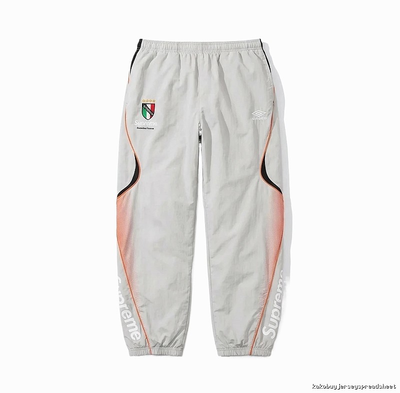 Supreme sporty light gray long pants