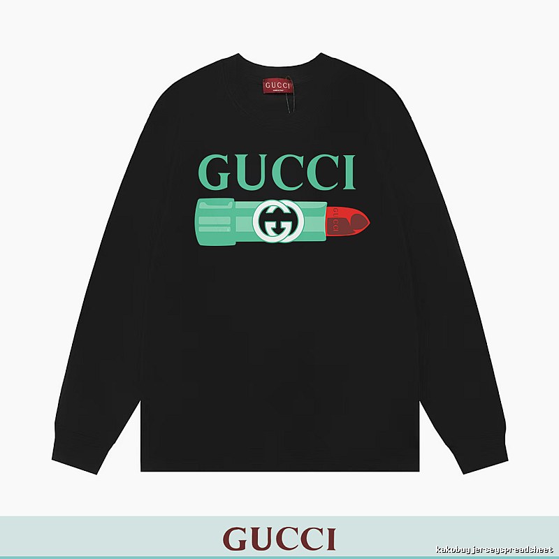 Sweatshirt by Gucci with Black Gucci Sweatshirt with Green