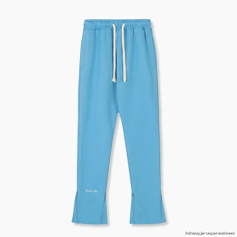 SynaWorld casual style blue sweatpants