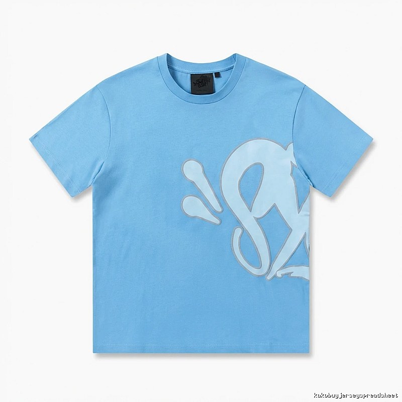SynaWorld Graffiti Style Blue T-shirt