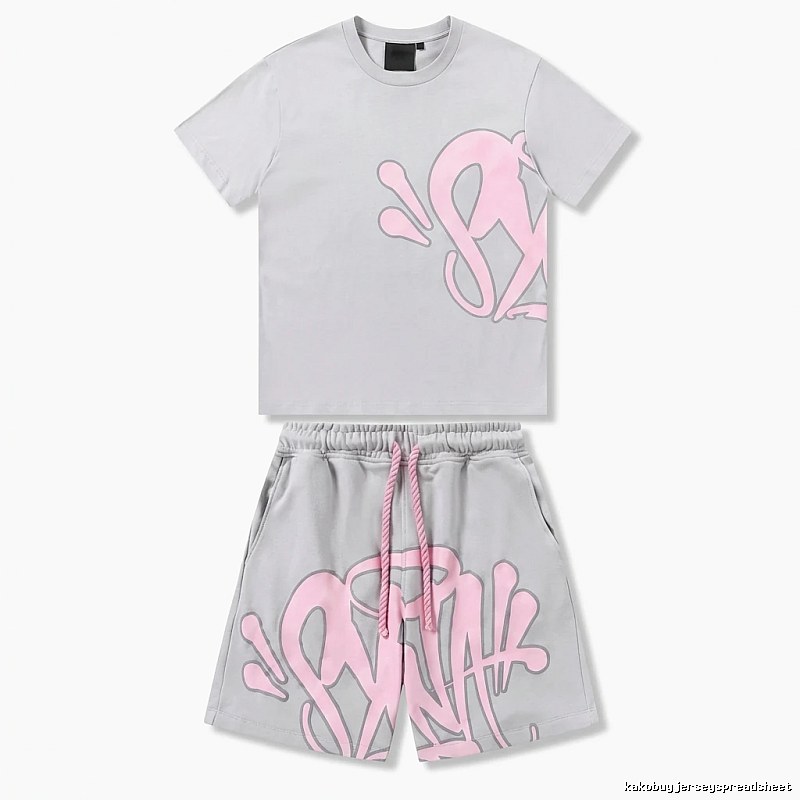 SynaWorld Graffiti Style Gray-Pink Set