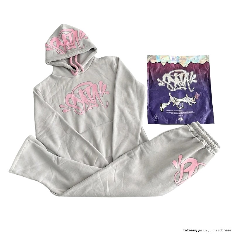 SynaWorld Trendy and Cool Style Light Grey Hoodie