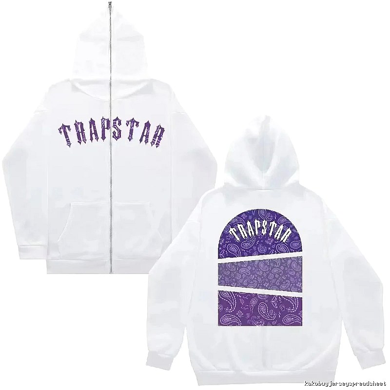 Trapstar Daily Graphic zip hoodie Black Zip Pink for City Outfits