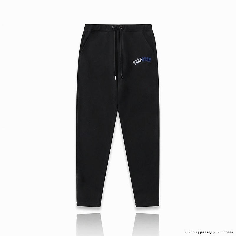 Trapstar minimalist style black sweatpants