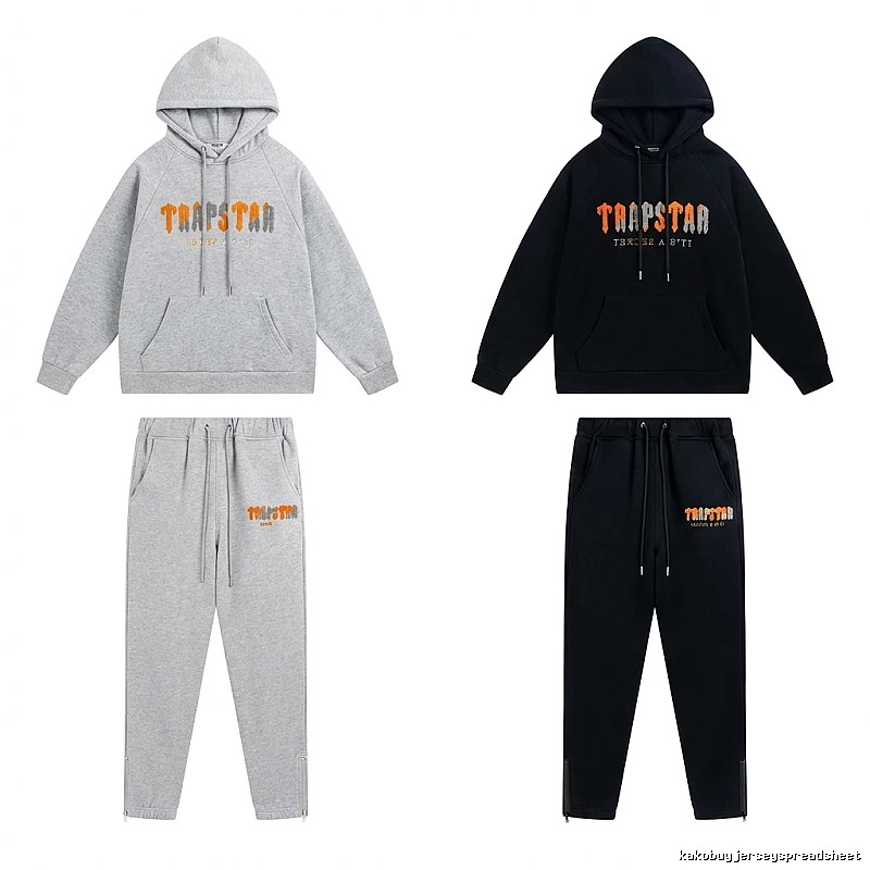 Trapstar Printed Streetwear Set (Grey/Black)
