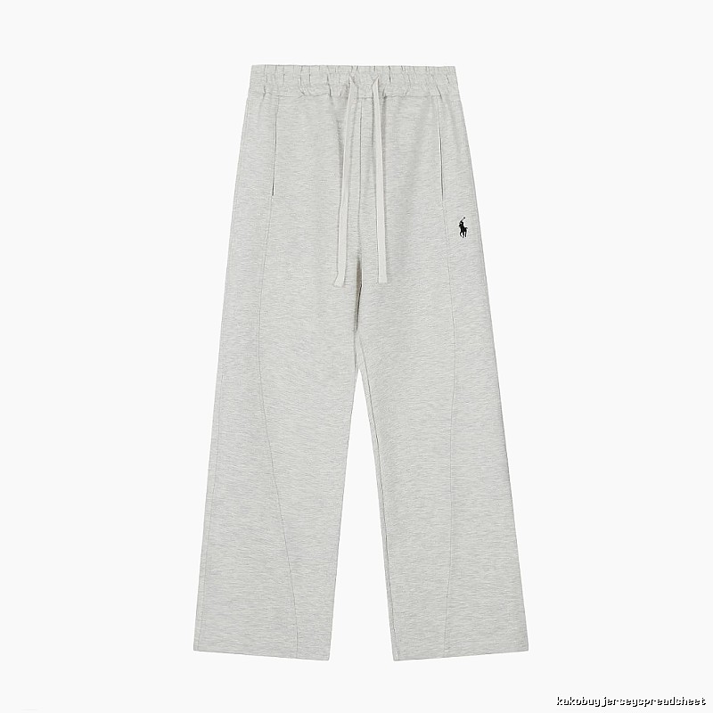 Travel RalphLauren Wide-Leg Sweatpants with small pony mark and relaxed drawstring waist