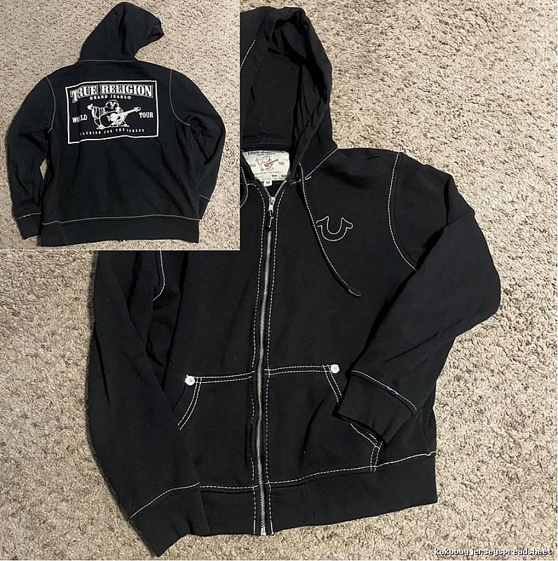 True Religion Classic Zip hoodie Black True Religion for Daily Styling