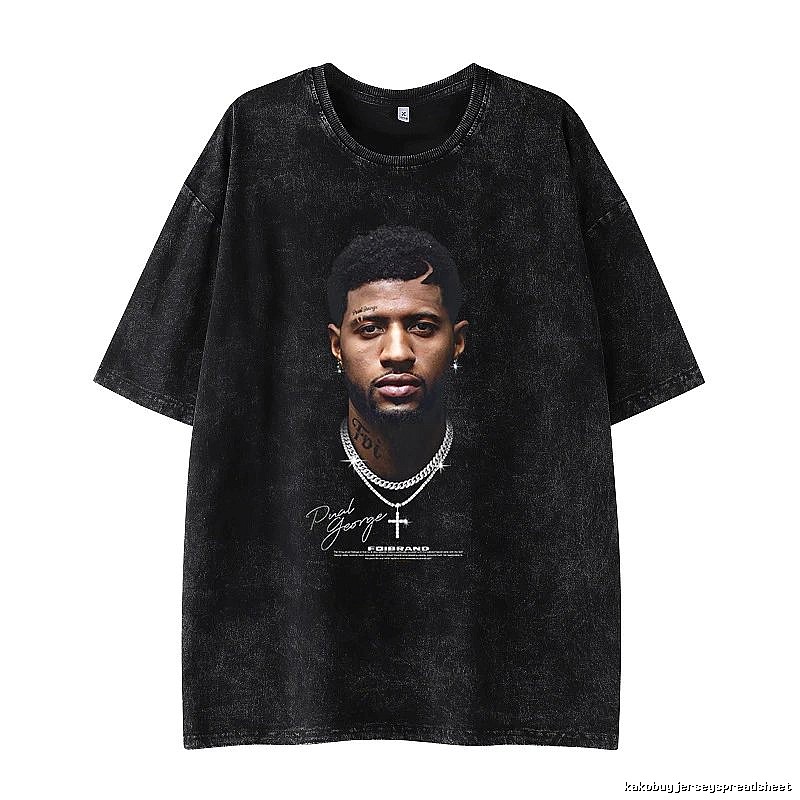 Tupac Logo Detail Portrait graphic T-shirt Black Tupac Collage with Relaxed Feel