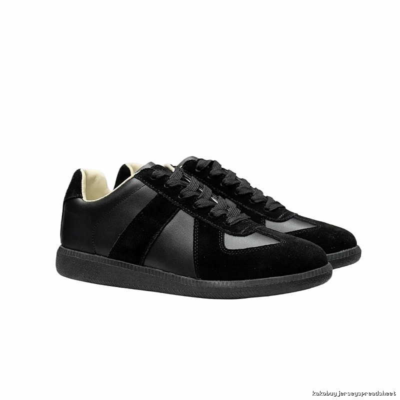 Vintage black sneakers of Maison Margiela