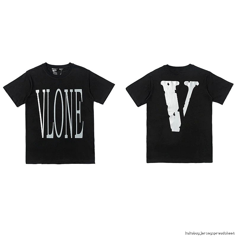 Vlone Compact Logo T-shirt Black Purple Vlone for Sport-Inspired Styling