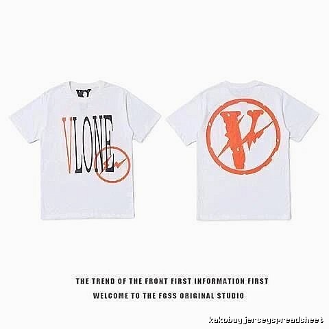 Vlone Logo Detail Logo T-shirt Black Purple Vlone with Functional Detail