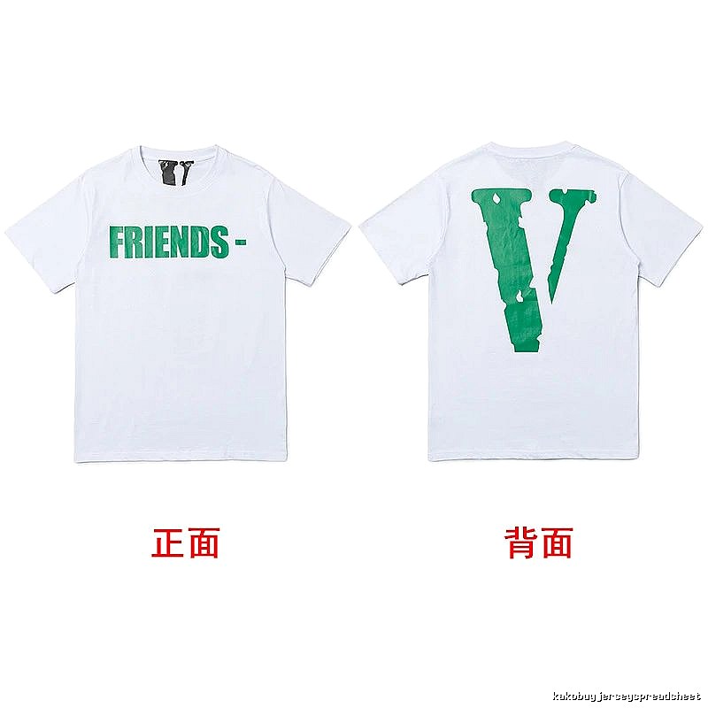 Vlone Statement Logo T-shirt Black Purple Vlone for Easy Pairing