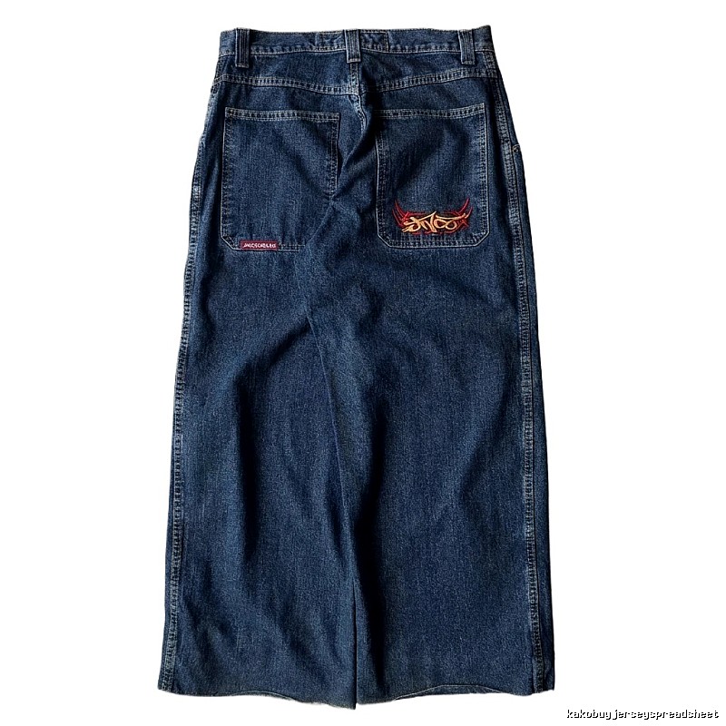 Y2K Big Orange Denim Blue Long Dress