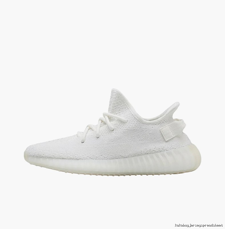 Yeezy minimalist style white shoes